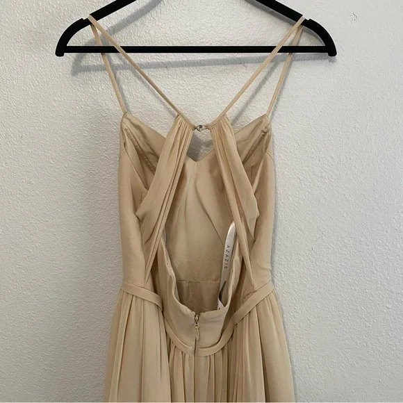 formal dress code interview White Halter Cutout Chiffon Wedding Guest Dress – Modsele